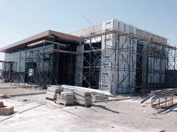 Hövsan BUS Təmir mərkəzi – Facade works, photo 1