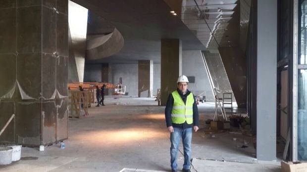 Konqres mərkəzi – Facade works, photo 1
