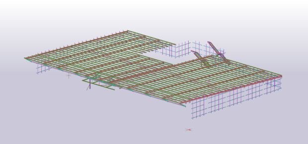 Binəqədi Araz Mall 231 Ton – Steel structures, photo 1
