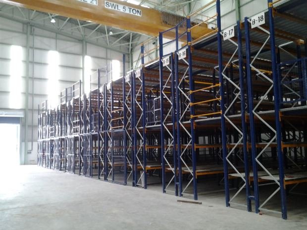 Gemi qayirma Ref mezzanin – Racking systems, photo 1
